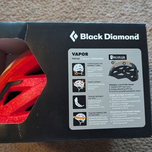 Black Diamond Vapor Climbing Helmet NWT